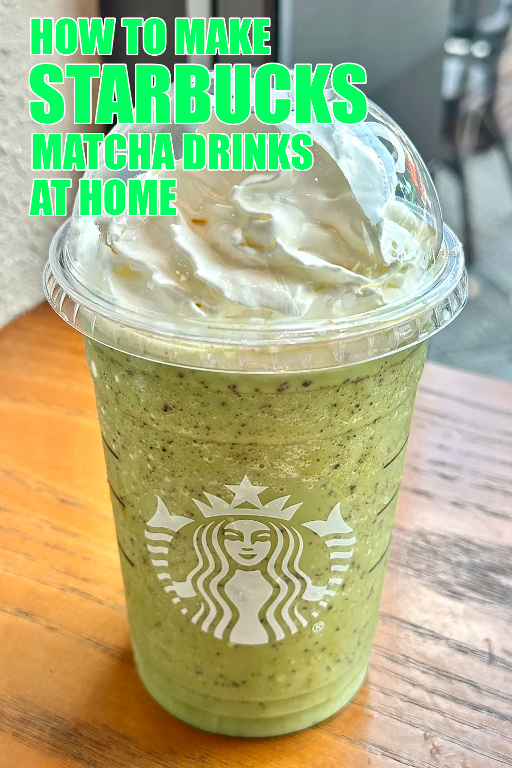 How to Make Starbucks Matcha Drinks at Home
