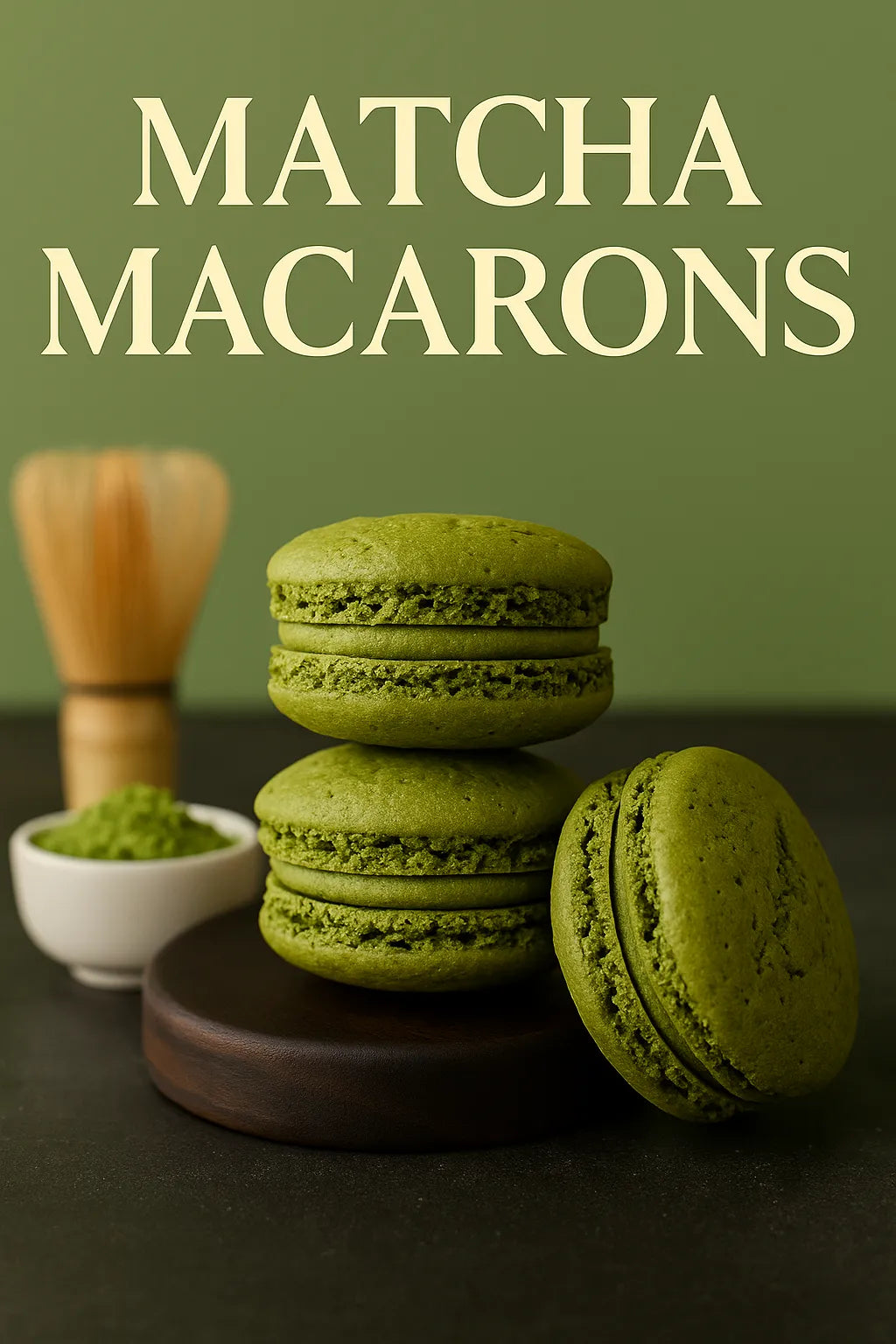 Matcha Macaron Recipe – Elegant, Earthy & Delightfully Chewy
