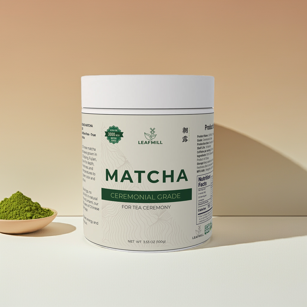 LEAFMILL MATCHA POWDER- CEREMONINAL GRADE