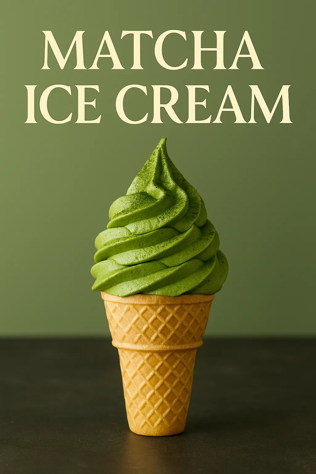 Matcha Ice Cream Cone Recipe – Creamy, Dreamy & Naturally Green