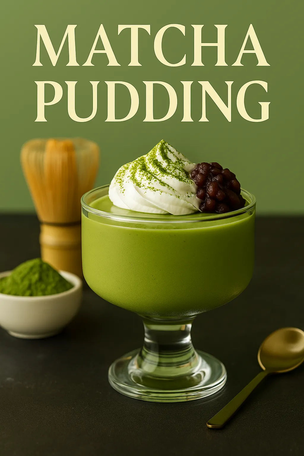 Matcha Pudding Recipe – Silky, Creamy & Naturally Green