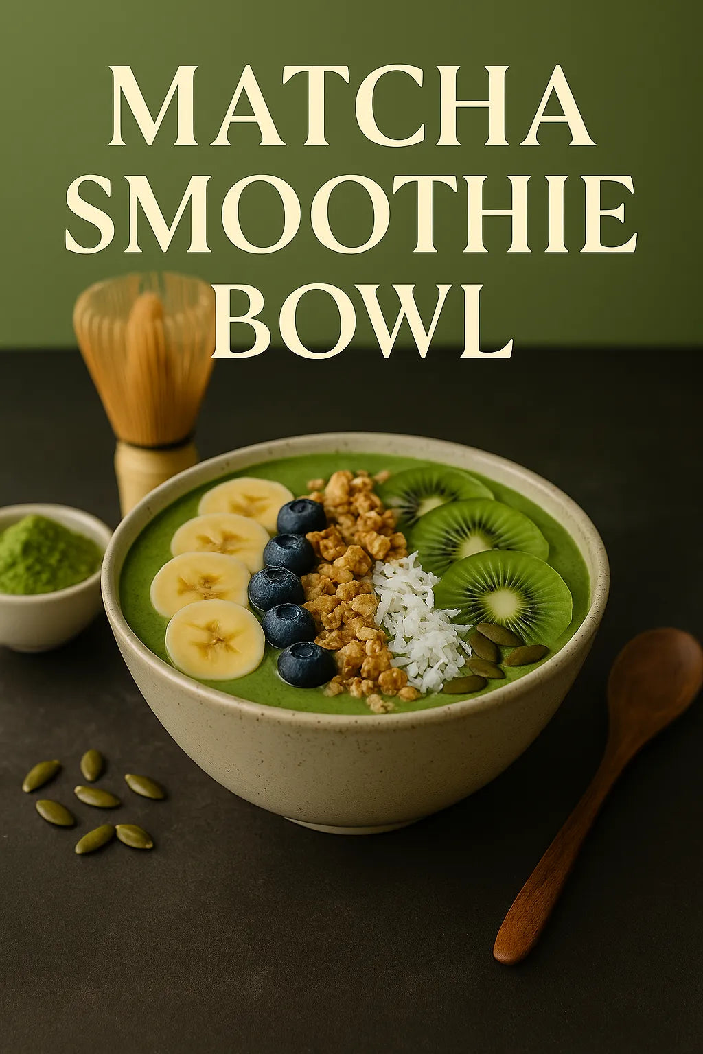 Matcha Smoothie Bowl Recipe – Vibrant, Creamy & Antioxidant-Packed