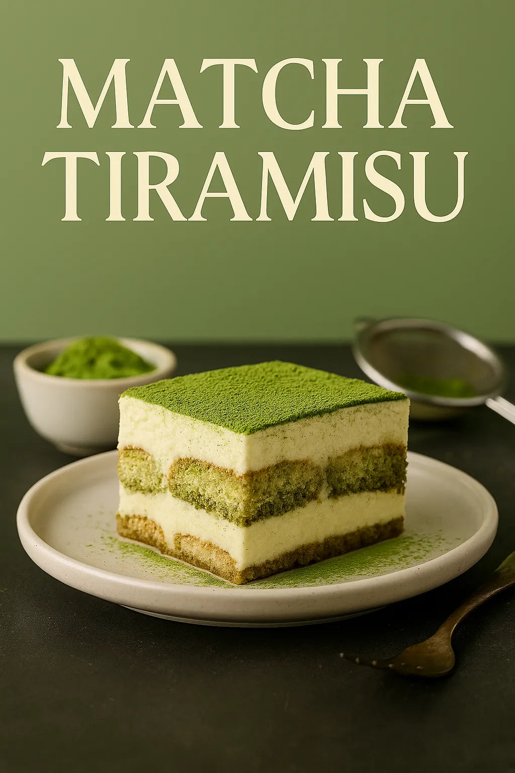 Matcha Tiramisu Recipe – Lush, Creamy & Caffeine Balanced