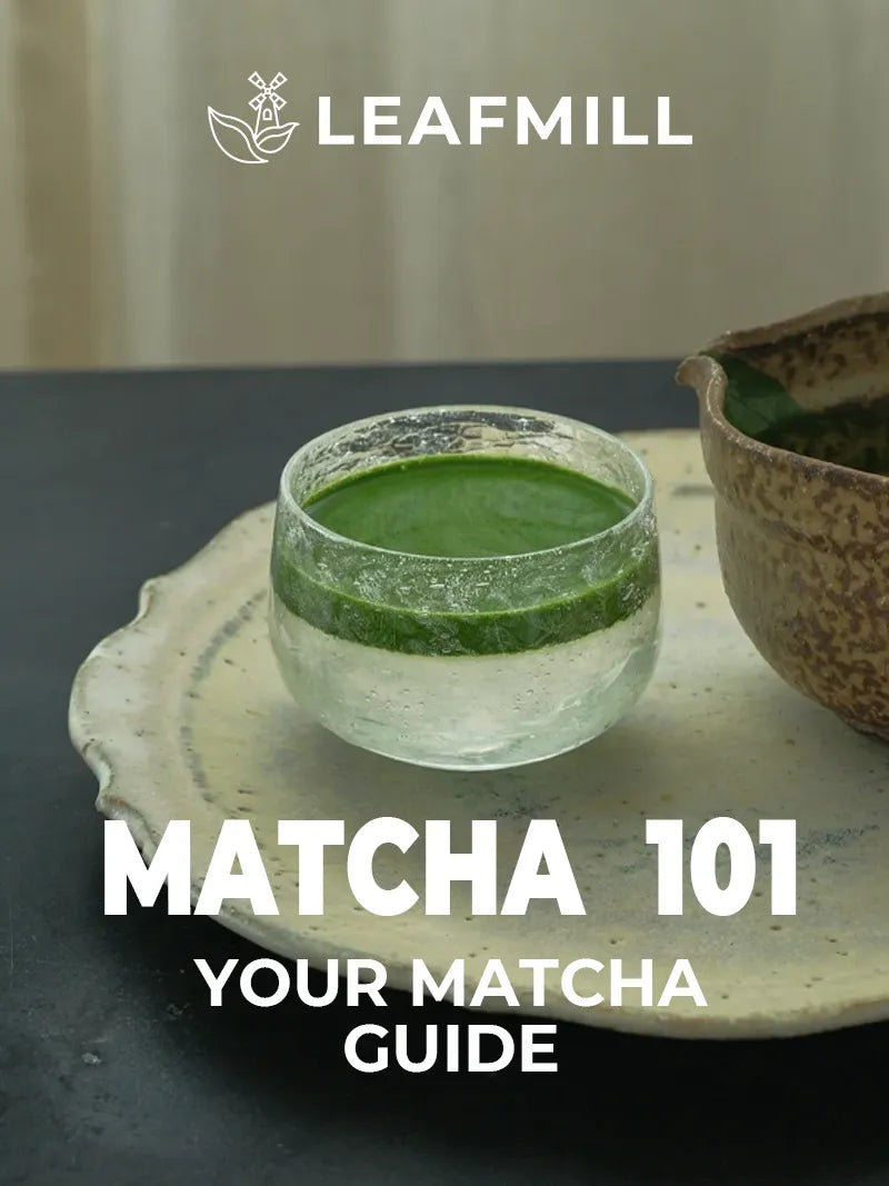 A transparent glass filled with vibrant green matcha latte on a dark plate, accompanied by bold text stating “WHY I SWITCHED FROM COFFEE TO MATCHA LATTE” and “AND HOW IT CHANGED MY MORNINGS” — highlighting the shift from coffee to matcha latte and its impact on daily mornings.