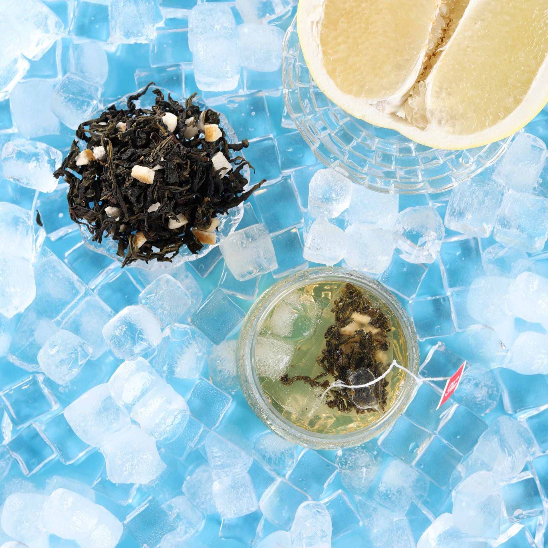 Yuzu Oolong cold brew tea bags by Leafmill, fresh and fruity flavor